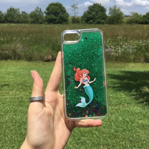 Ariel From The Little Mermaid Glitter Disney iPhone Case - Picture 5 of 15
